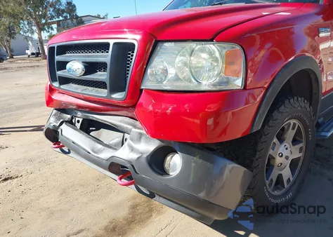 2008 Ford F-150 Fx4 from USA, damaged, VIN 1FTPW14518FA07959